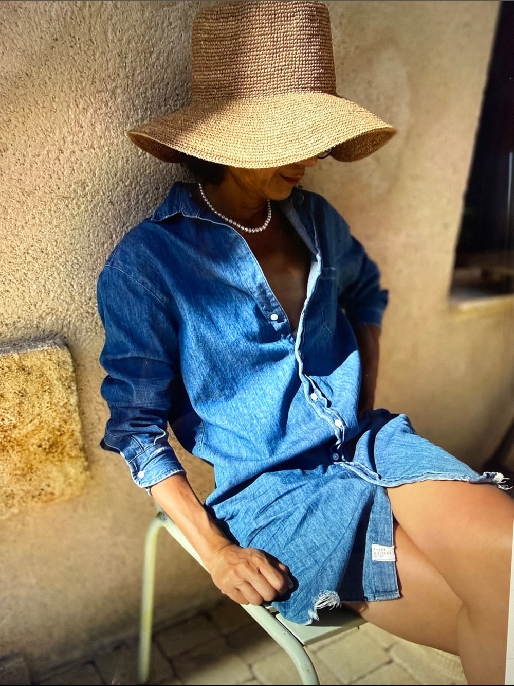 FRANK & EILEEN Famous Denim Mary Shirtdress